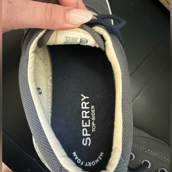 Sperry Top Sider Shoes. Men’s 12. charcoal gray - Picture 3 of 3